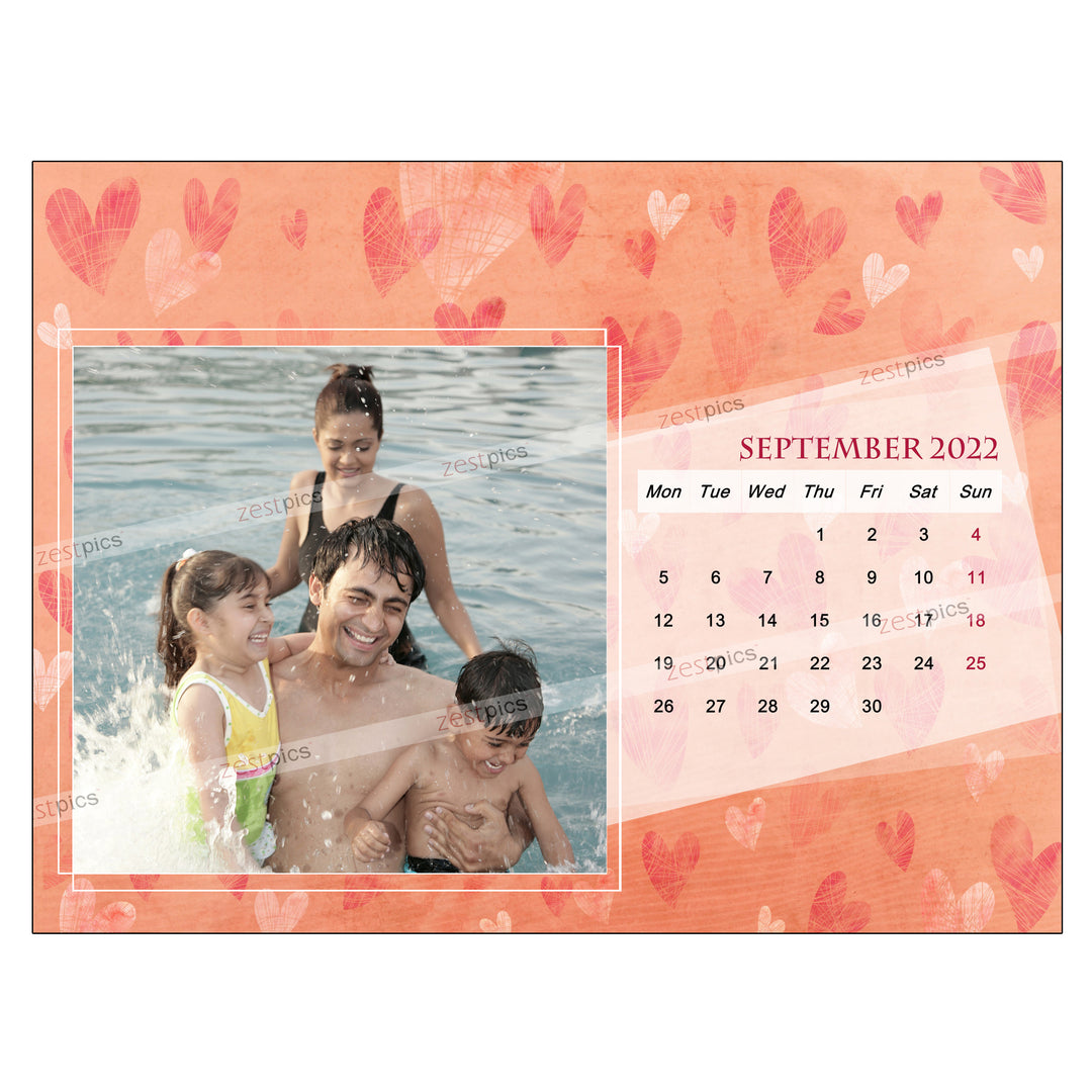 2022 Picture Calendar - Personalized Photo Calendar Printing Online | Zestpics