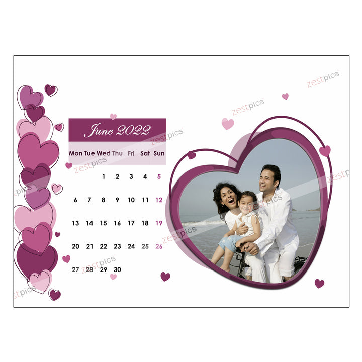 Personalised Calendar | Make a Calendar Online for 2022 | Zestpics