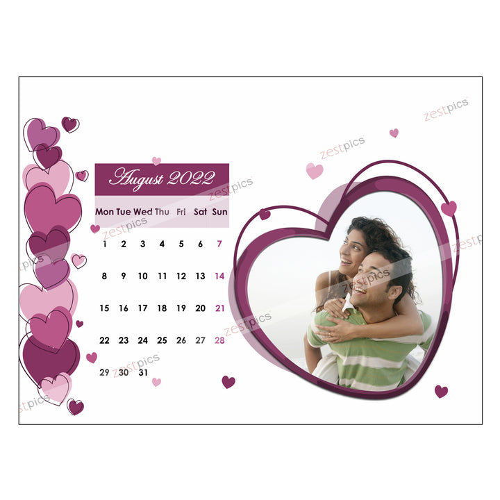 Personalised Calendar | Make a Calendar Online for 2022 | Zestpics