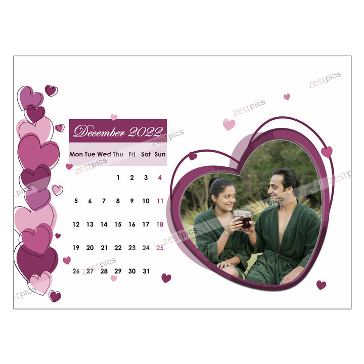 Personalised Calendar | Make a Calendar Online for 2022 | Zestpics