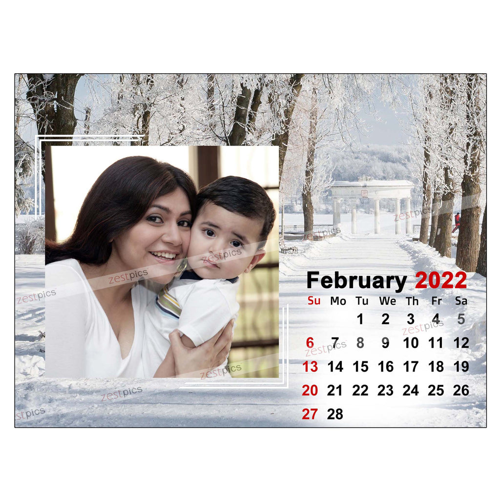 Buy Photo Calendar 2022 | Personalised Calendar online at Zestpics