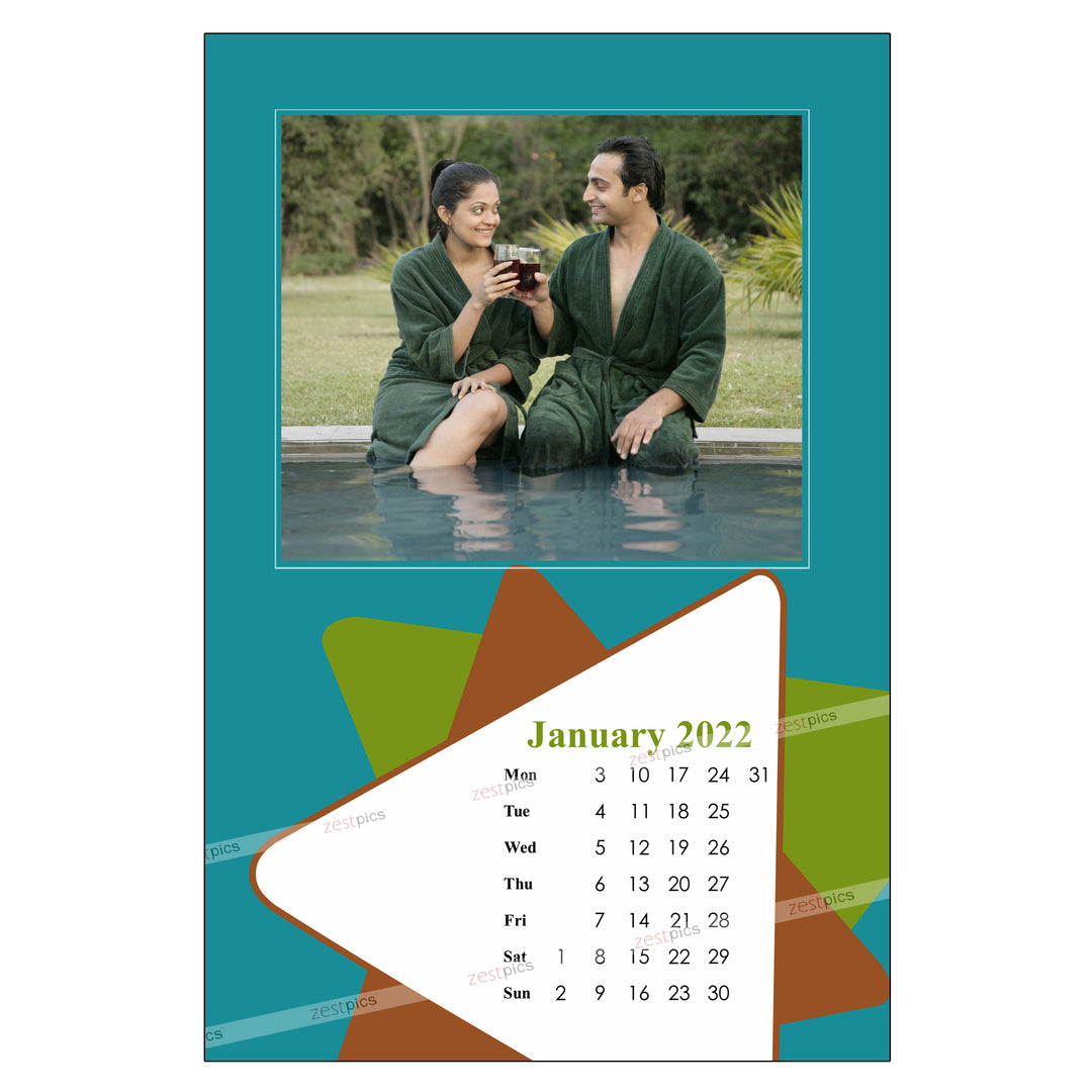 Buy & Send Personalized Photo Wall Calendars 2022 online in India at Zestpics