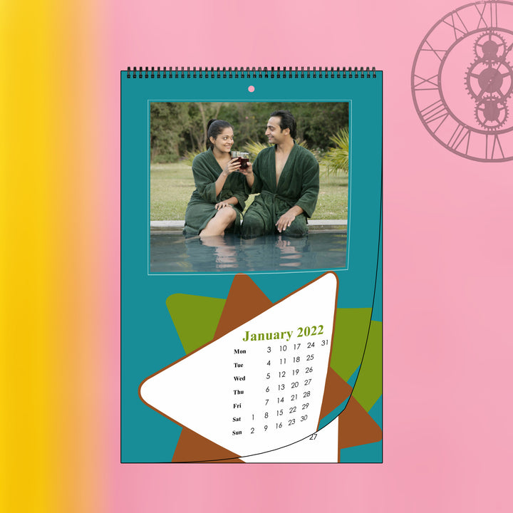 Buy & Send Personalized Photo Wall Calendars 2022 online in India at Zestpics