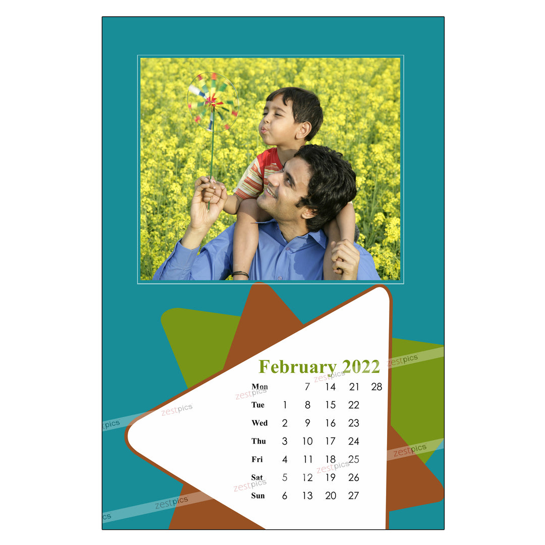 Buy & Send Personalized Photo Wall Calendars 2022 online in India at Zestpics