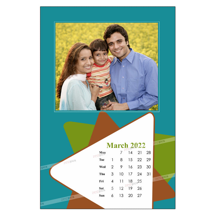 Buy & Send Personalized Photo Wall Calendars 2022 online in India at Zestpics