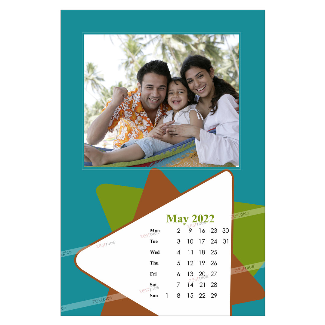 Buy & Send Personalized Photo Wall Calendars 2022 online in India at Zestpics