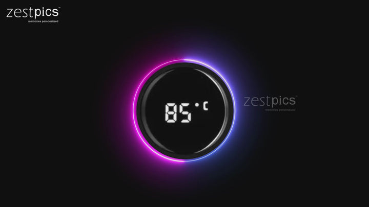 Smart Water Bottle with LED Temperature Display | Perfect for Hot and Cold Drinks | Zestpics