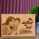 Birthday Gift for MOM Personalized Engraved Photo Plaque Gift For Her