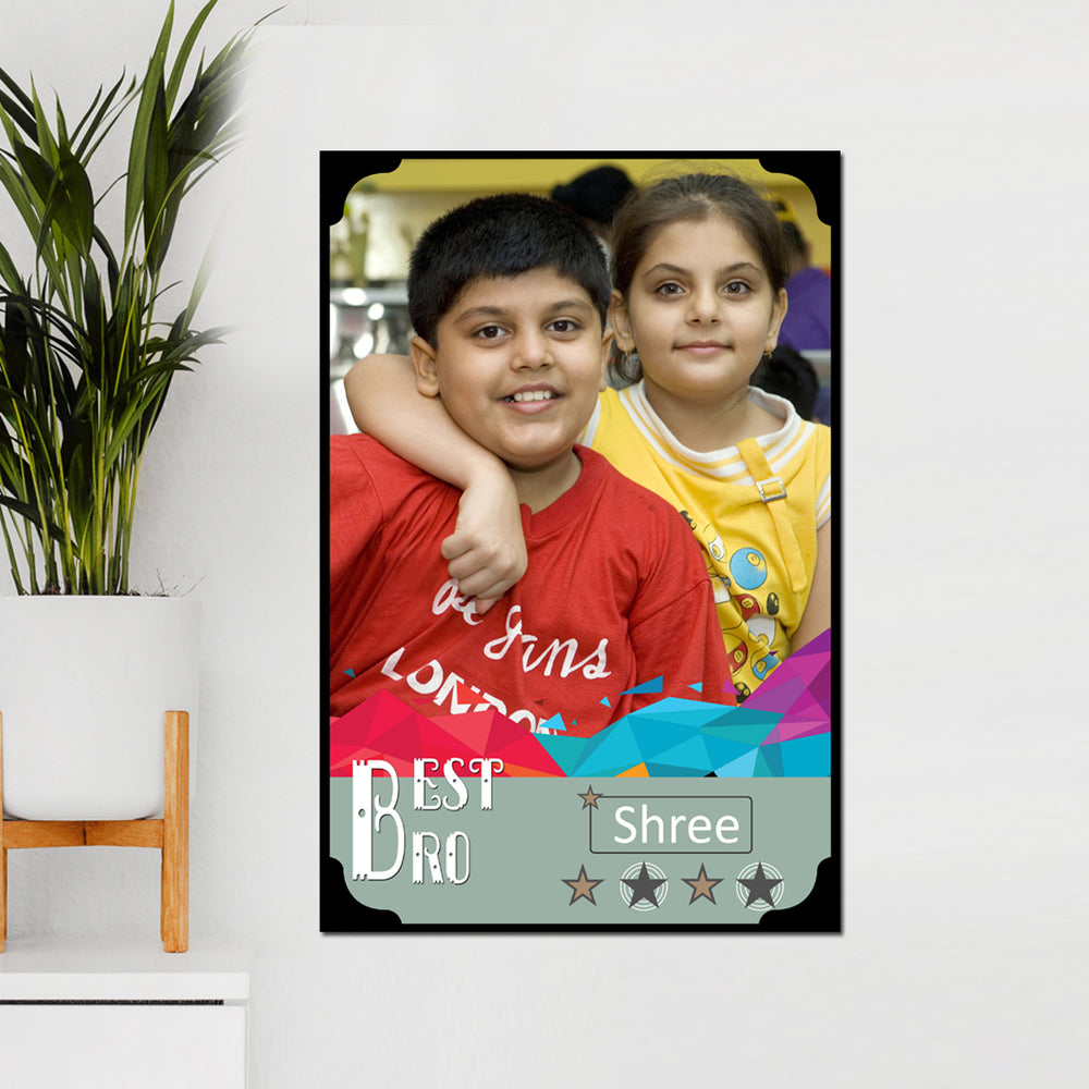 Birthday Gifts for Brother | Best Bro Frame online in India | Zestpics