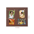 Classy 4 Picture Hanging Photo Frame | Zestpics