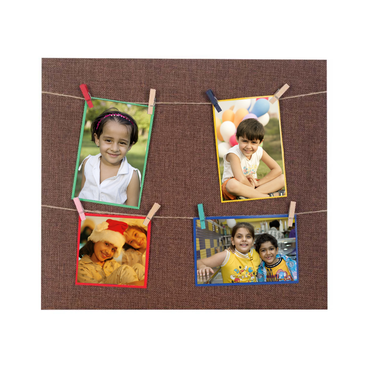 Classy 4 Picture Hanging Photo Frame | Zestpics
