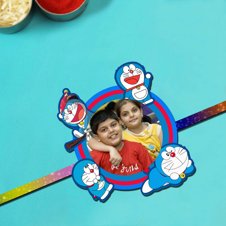 Doraemon Rakhi, Kids Rakhi, Photo Rakhi Online in India | Zestpics