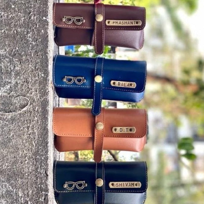 Glasses Case, Eyeglass Case, Eyewear Case, Leather Glasses Case |Zestpics