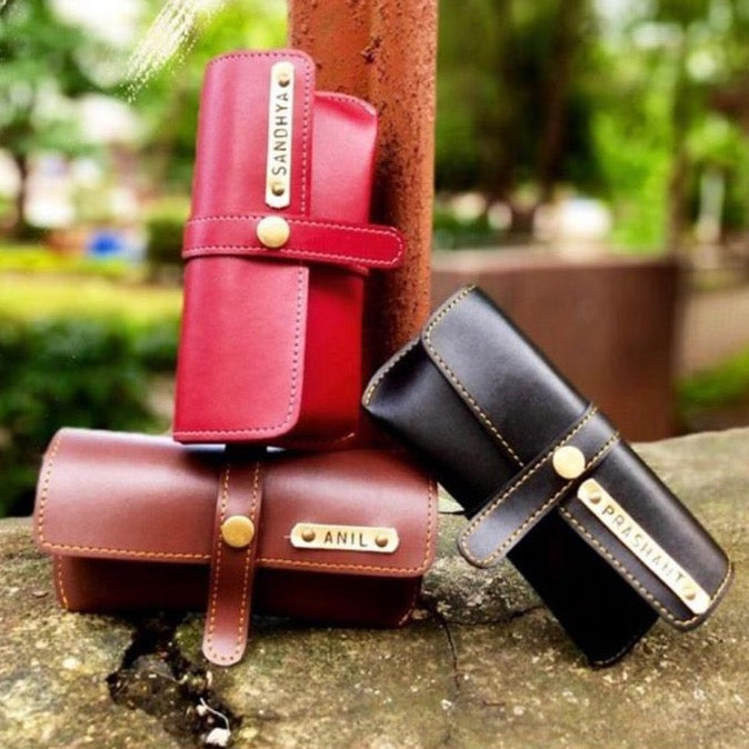 Glasses Case, Eyeglass Case, Eyewear Case, Leather Glasses Case |Zestpics