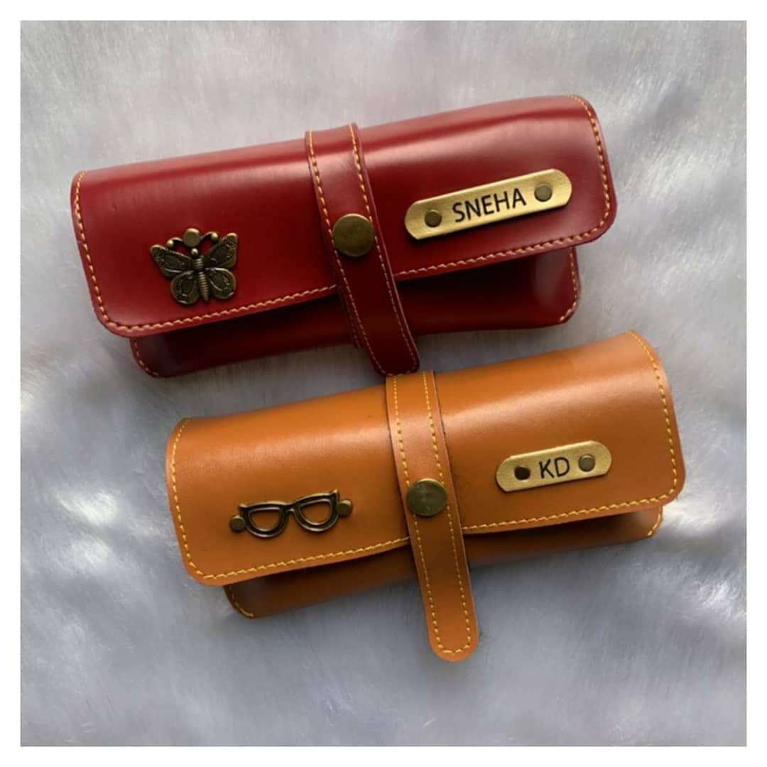 Glasses Case, Eyeglass Case, Eyewear Case, Leather Glasses Case |Zestpics
