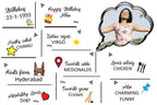 Know someone so much that you can write a book on them? If not a book, at least get them a personalised frame professionally designed with things which define the person.