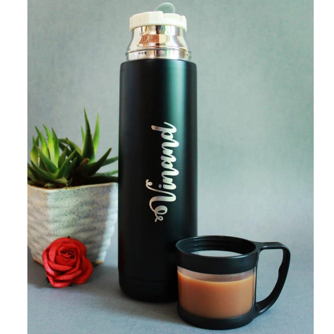 Buy Personalised Water Bottles | Hot and Cold Flask online at Zestpics