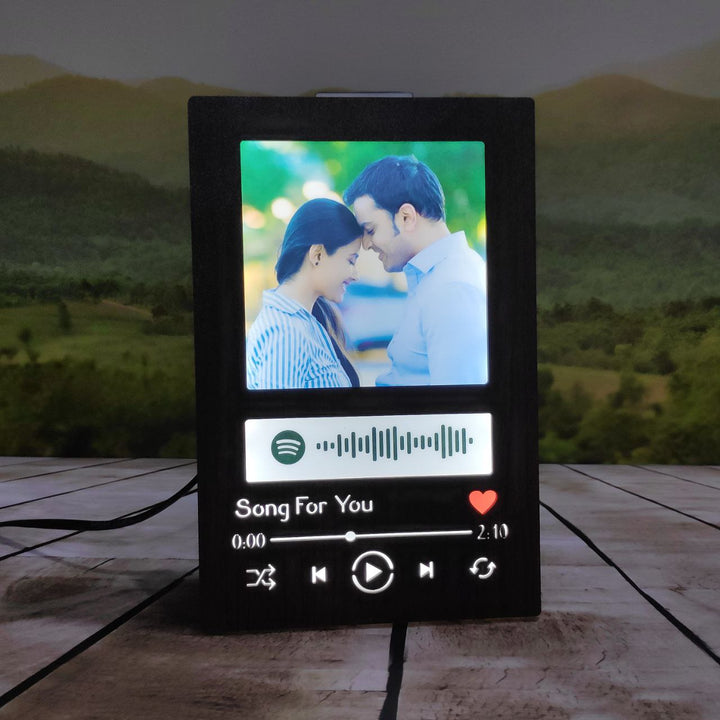Buy Custom Spotify Plaque, Spotify Frame online in India at Zestpics