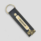Buy Personalised Leather Name Keychain, Customised Keychains |Zestpics