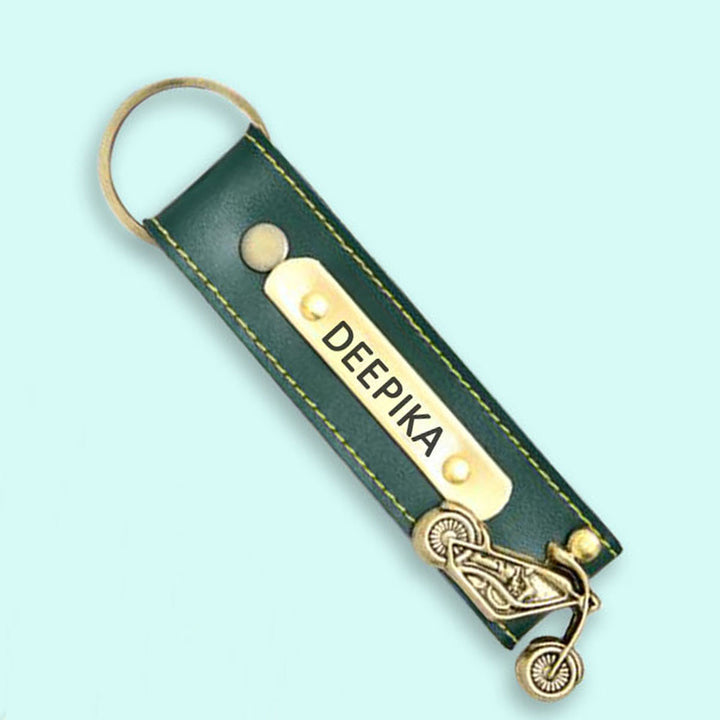 Buy Personalised Leather Name Keychain, Customised Keychains |Zestpics