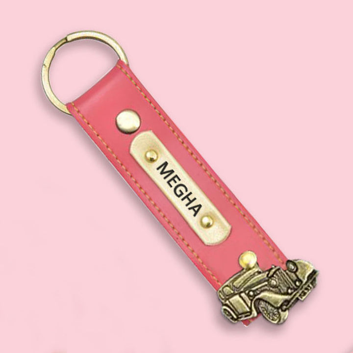 Buy Personalised Leather Name Keychain, Customised Keychains |Zestpics