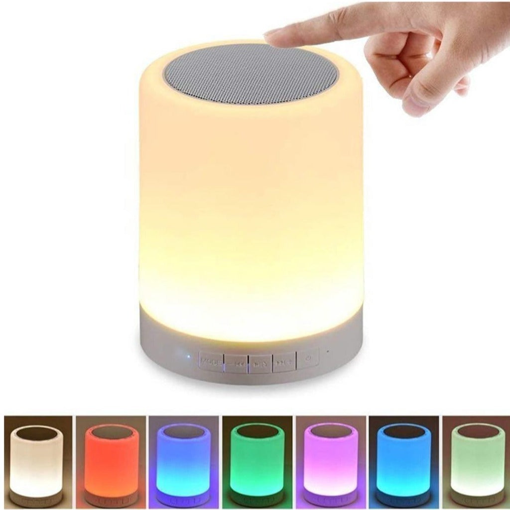 Bluetooth Speaker, Personalized Smart Touch Mood Lamp Speaker|Zestpics