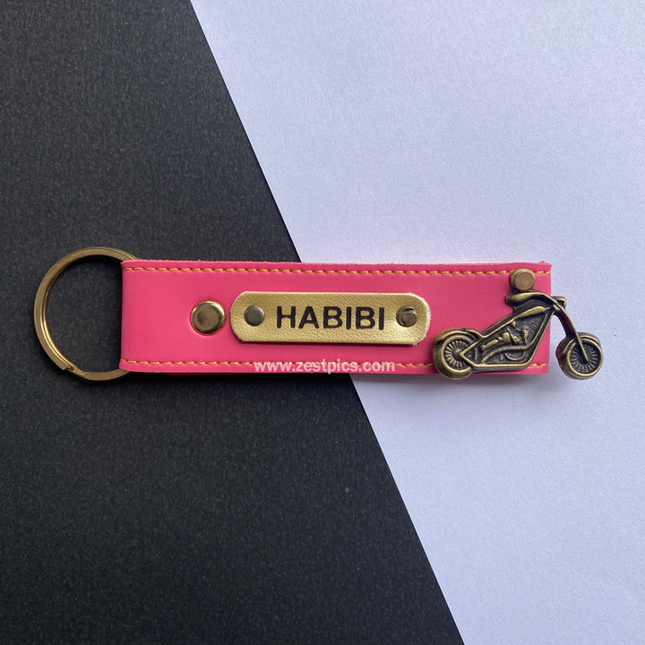 Buy Personalised Leather Name Keychain, Customised Keychains |Zestpics