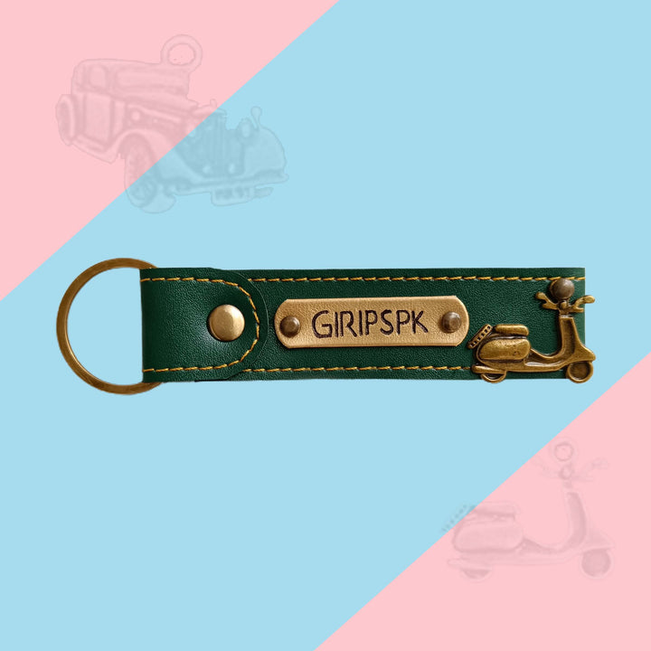 Buy Personalised Leather Name Keychain, Customised Keychains |Zestpics