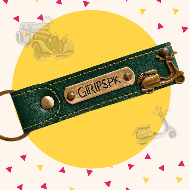 Buy Personalised Leather Name Keychain, Customised Keychains |Zestpics