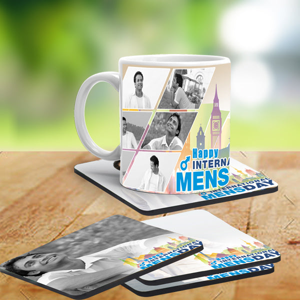 Men's Day Coasters, Best Men's Day Gifts, International Men's Day Gifts