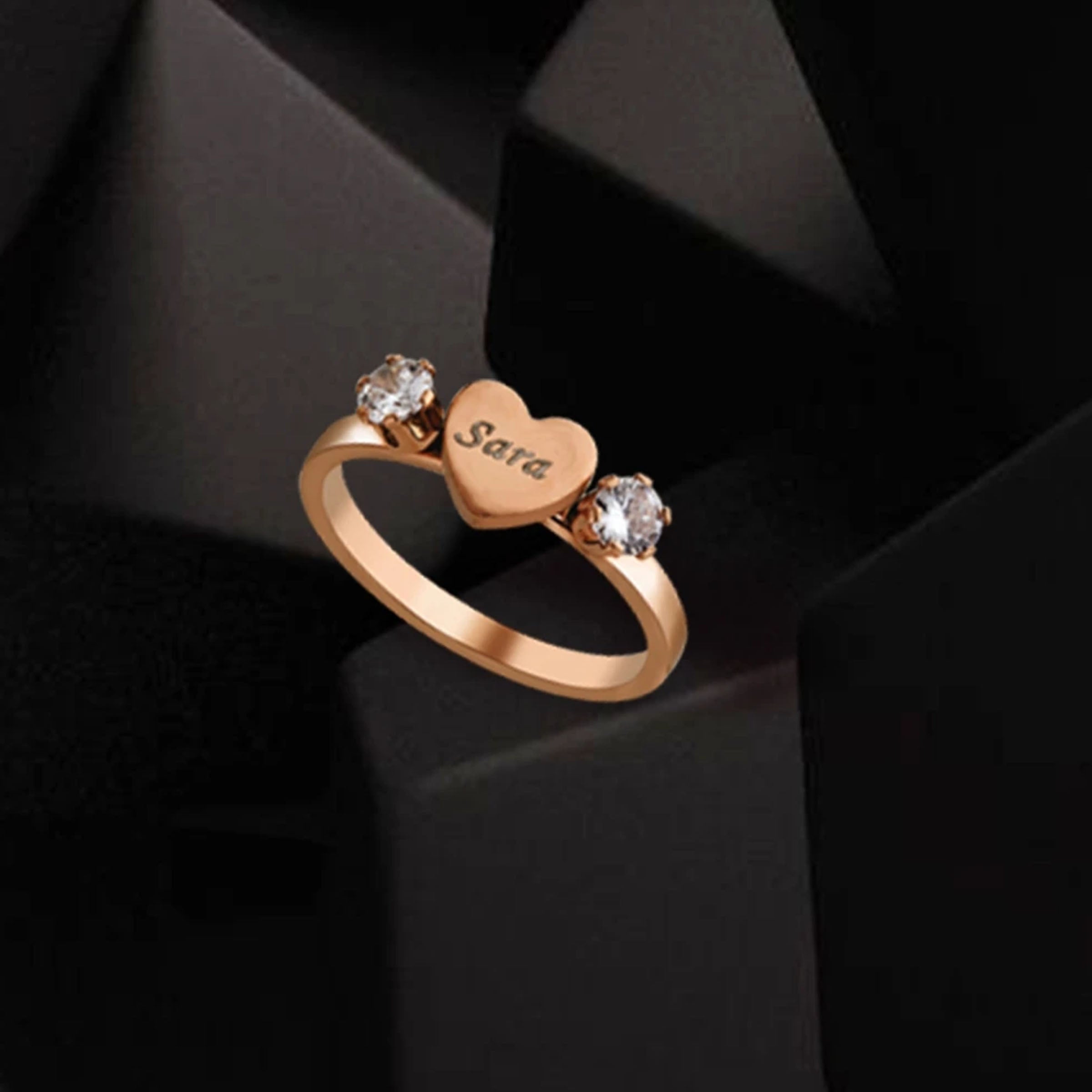 buy online customized couple rings in Karachi - HarMaalWala