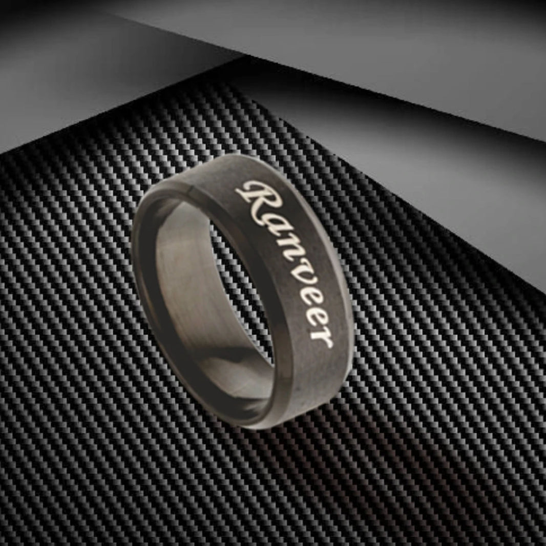 Personalised Name Rings, Engraved Rings – Buy Online – Zestpics