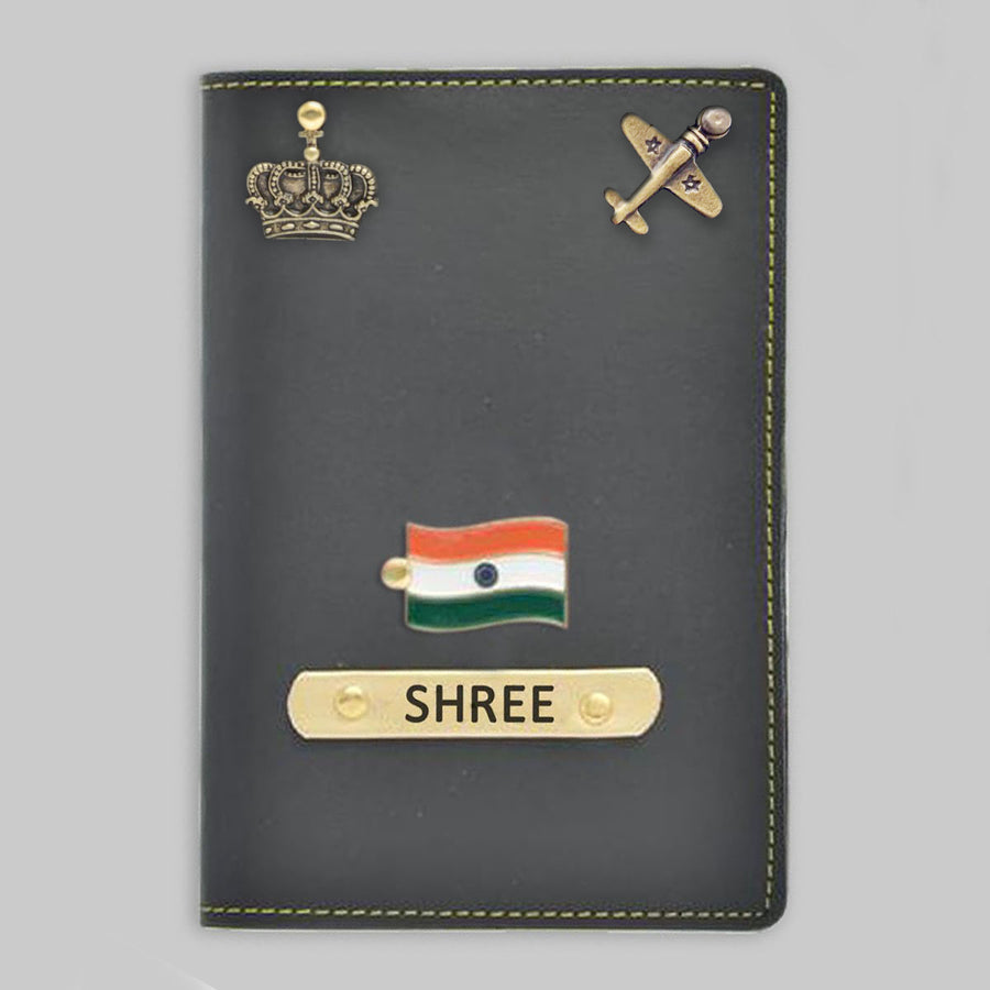 Passport Holder for Men | Personalised Passport Cover | Zestpics