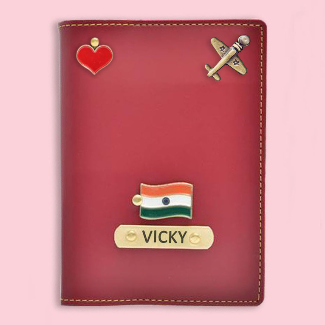 Passport Leather Cover, Customised Passport Holder | Zestpics