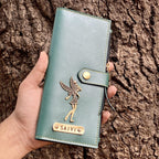 Customized Wallet for Women, Personalized Women's Wallet - Wine, Olive | Zestpics