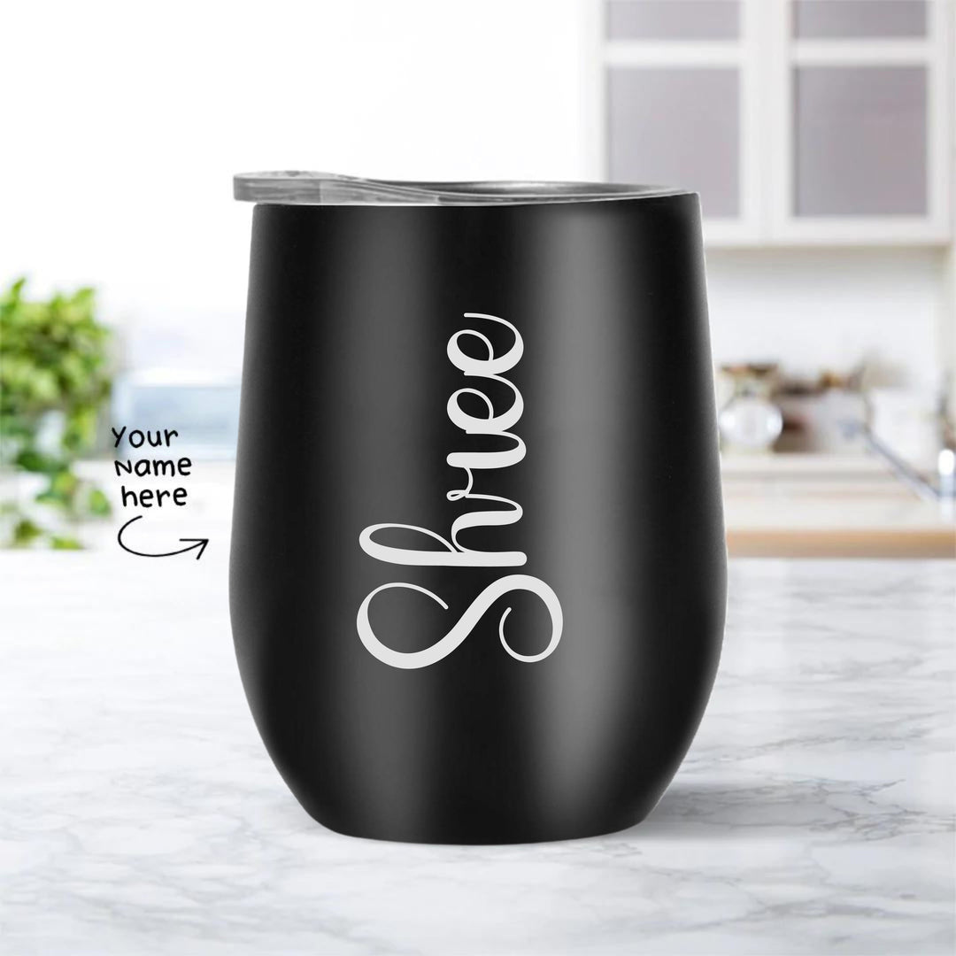 Travel Mug,  Personalised Travel Mugs, Black Mug, Coffee Mug with Lid | Zestpics