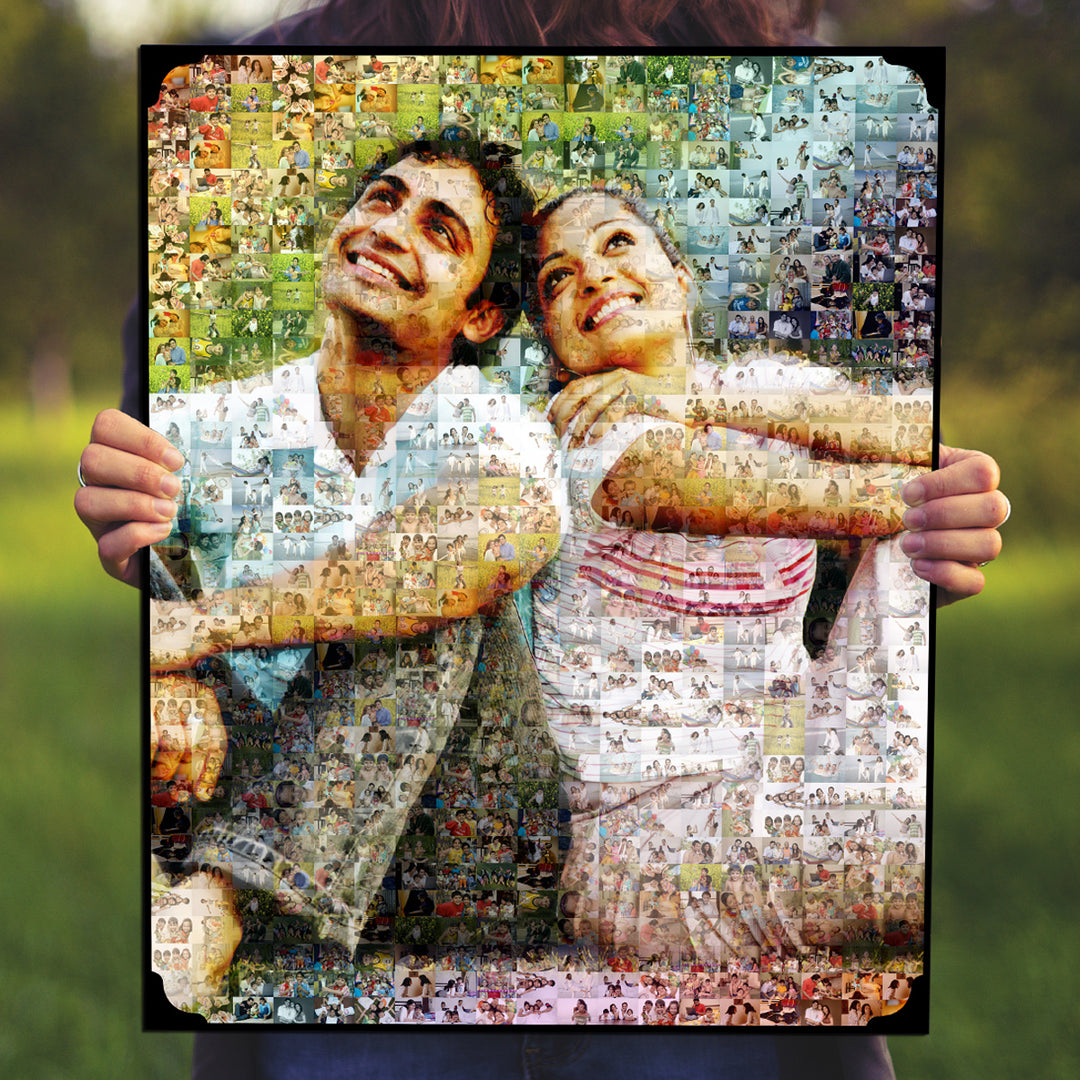 Mosaic Photo, Mosaic Photo Frame, Buy Personalized Mosaic Photo Frame Online in India