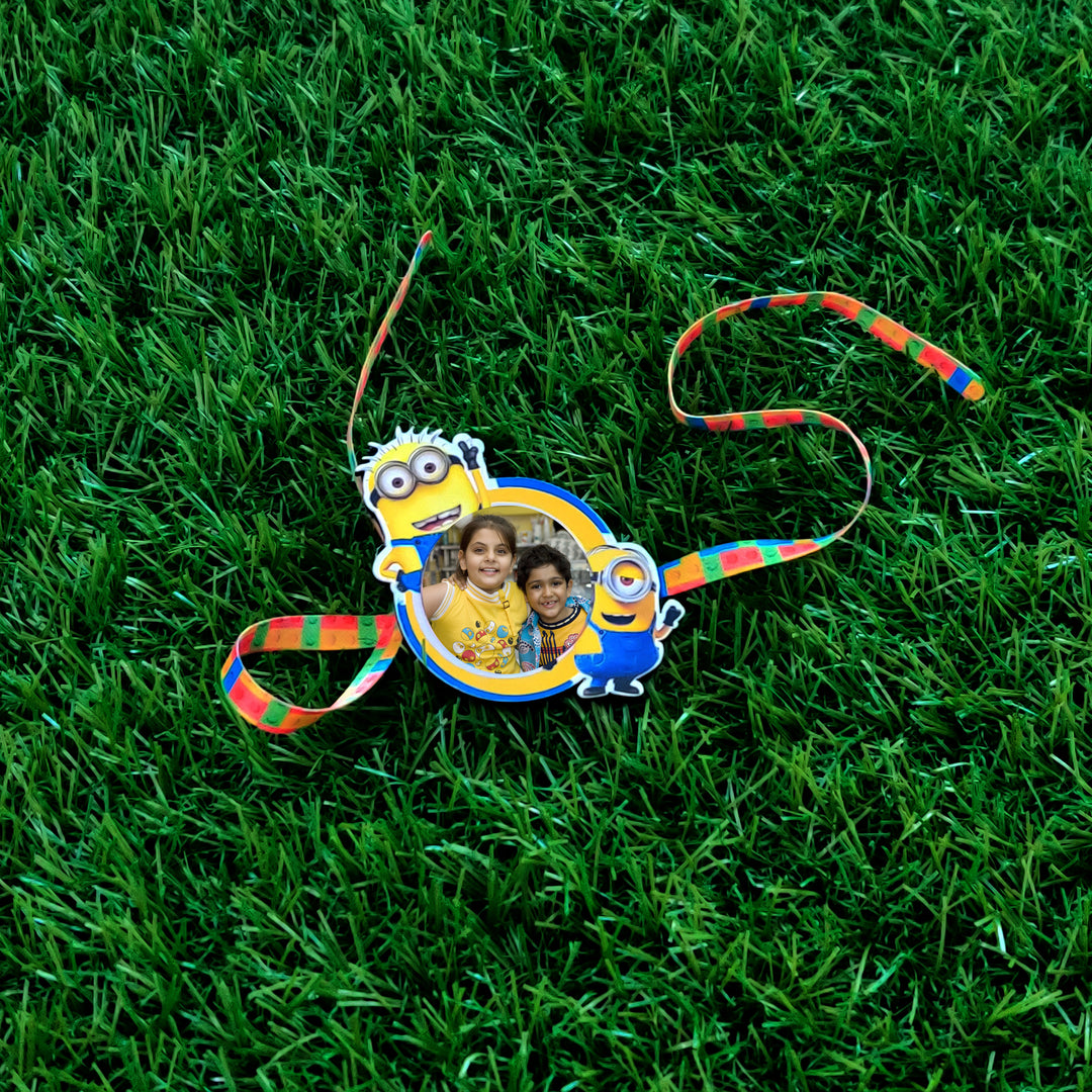 Minion Rakhi, Kids Rakhi, Photo Rakhi Online in India | Zestpics