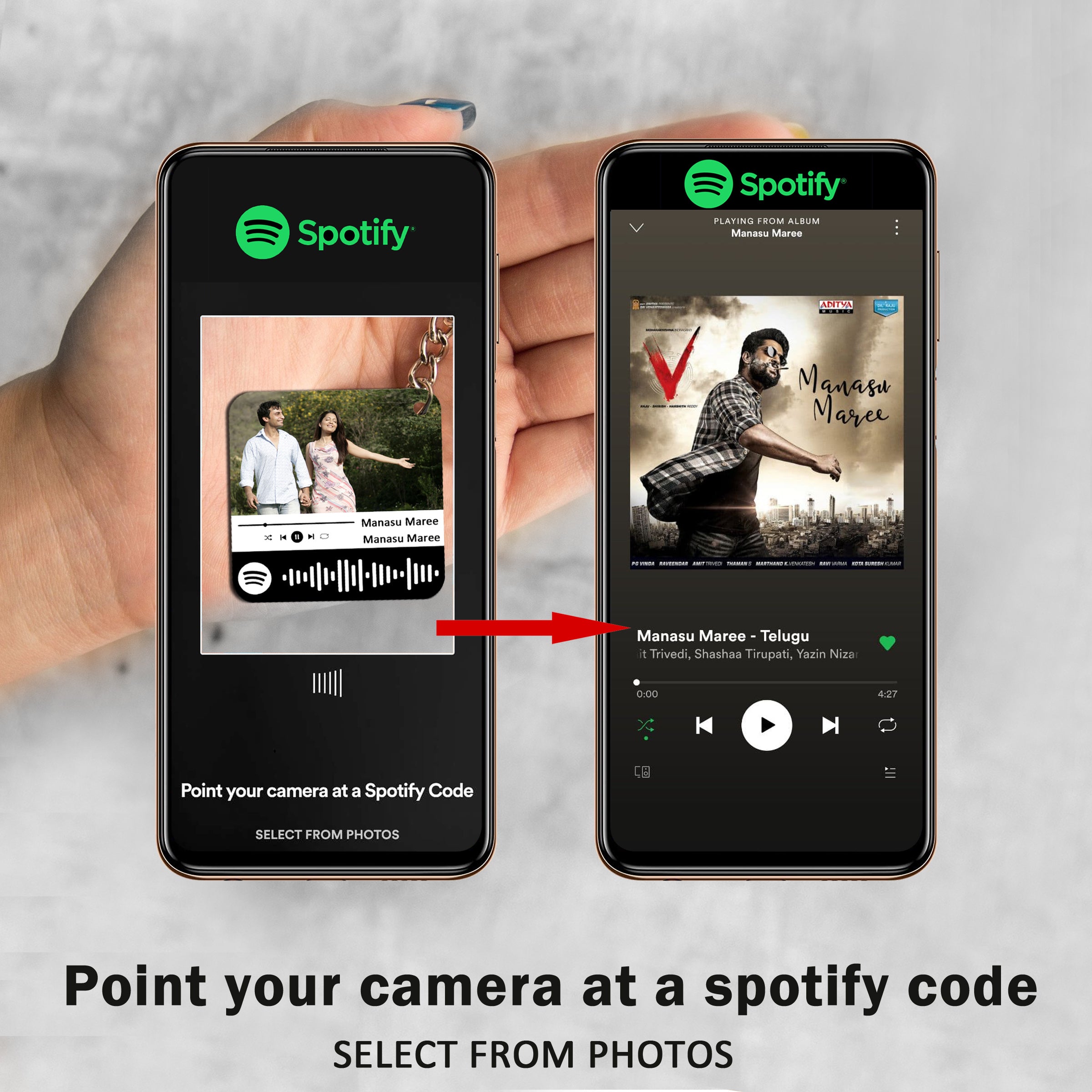 Online on sale spotify code