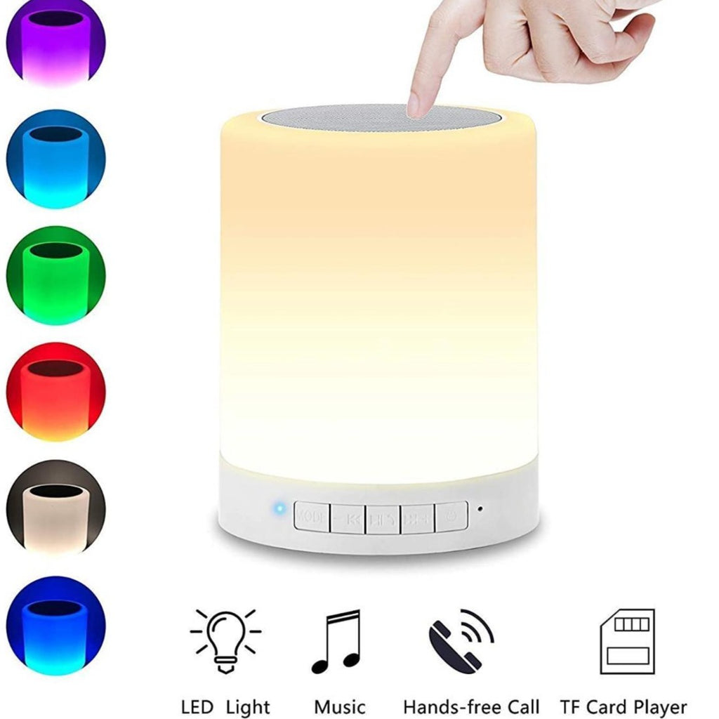 Bluetooth Speaker, Personalized Smart Touch Mood Lamp Speaker|Zestpics