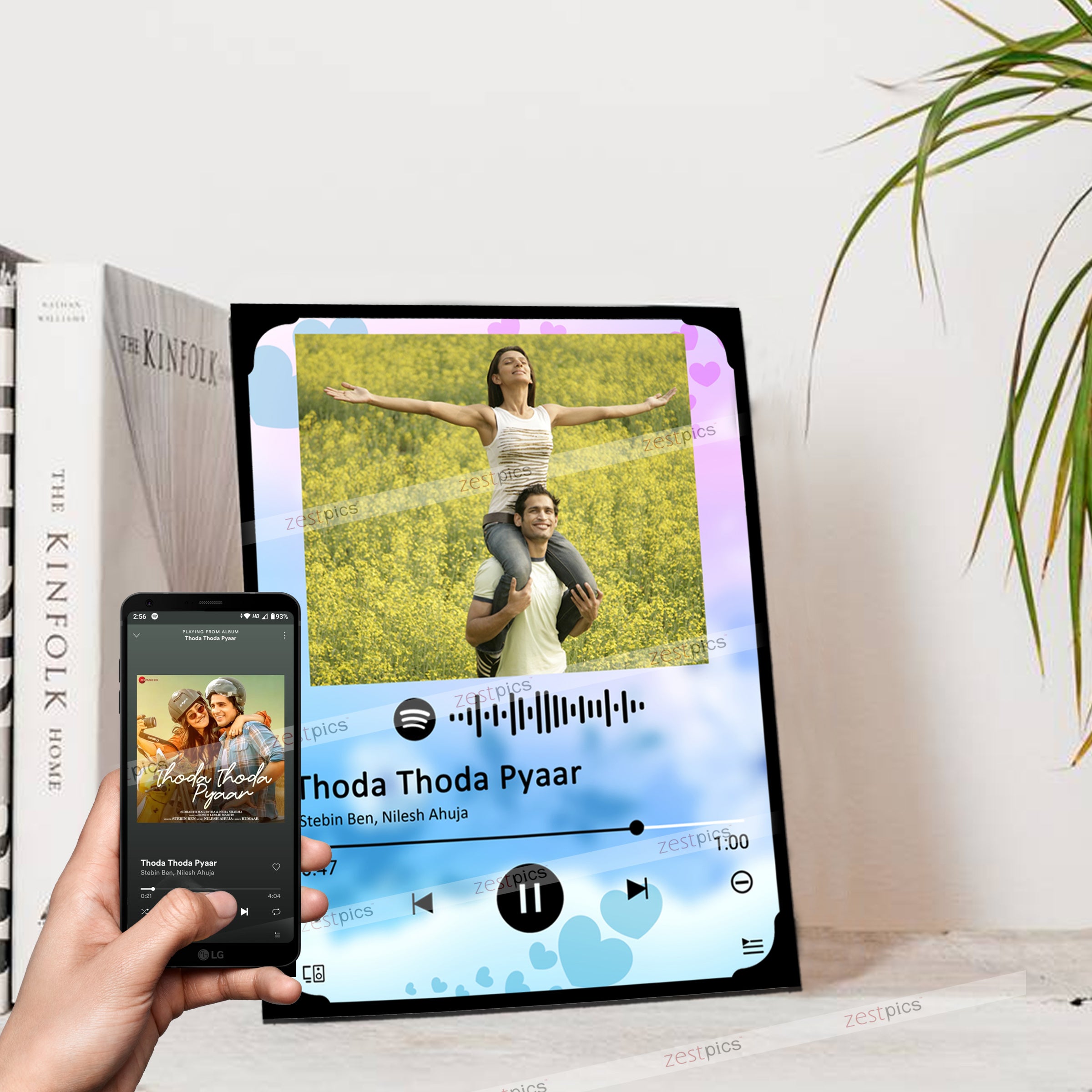 Custom Scannable Spotify Code Gifts Spotify Code Spotify Plaque