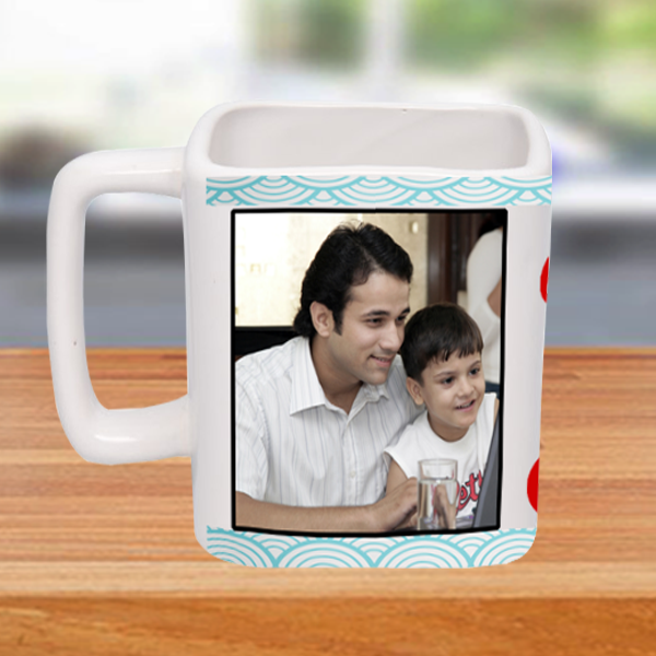 Are you getting bored with Cylindrical Mugs ? For the First Time, we are Introducing Personalized Square Photo Mugs