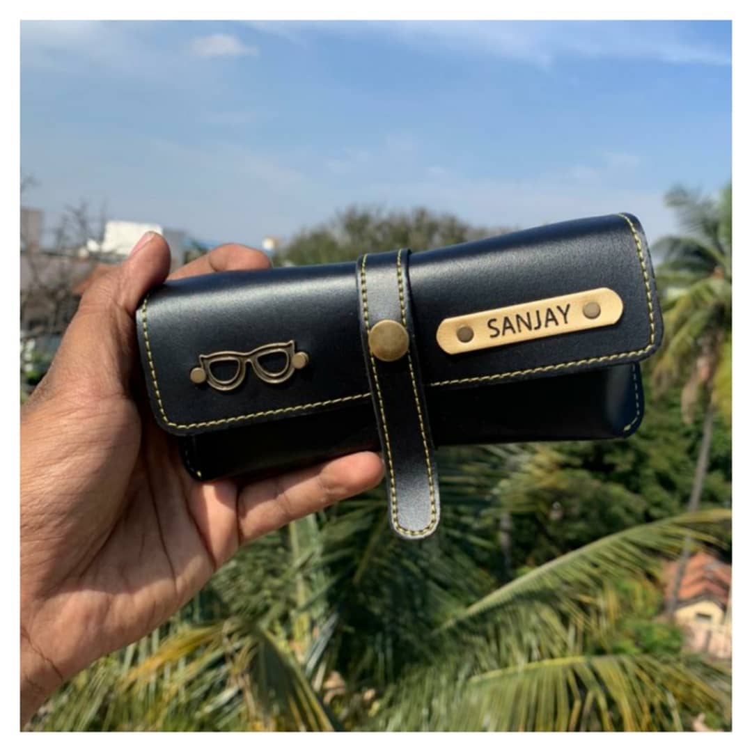Glasses Case, Eyeglass Case, Eyewear Case, Leather Glasses Case |Zestpics