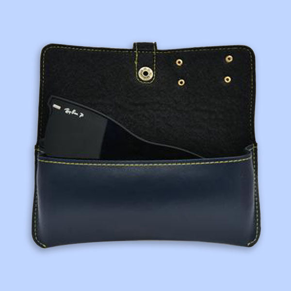 Buy Glasses Case, Personalised Leather Eyewear Case online in India | Zestpics