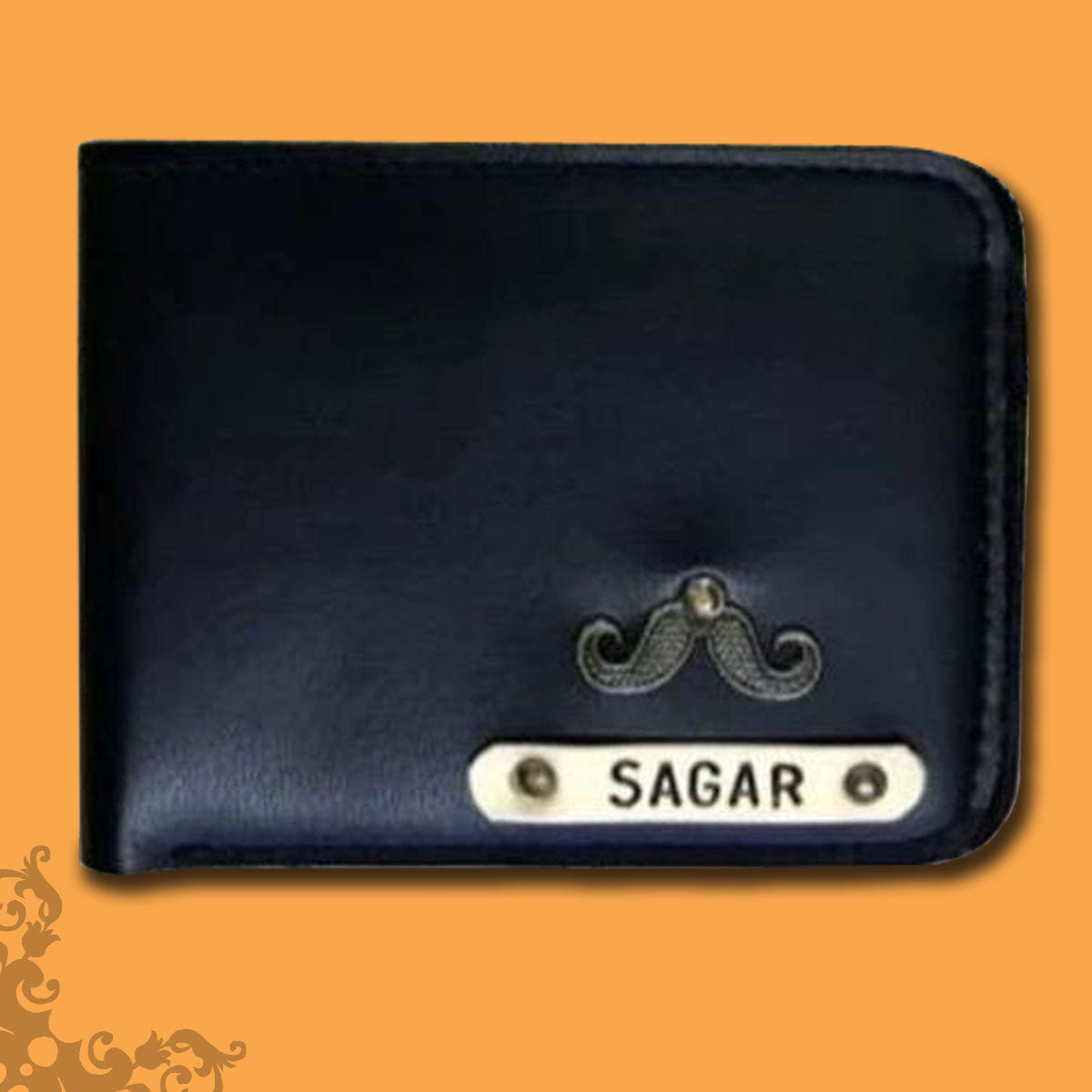 Nice Purse Men Formal Black Genuine Leather Wallet BLACK - Price in India |  Flipkart.com