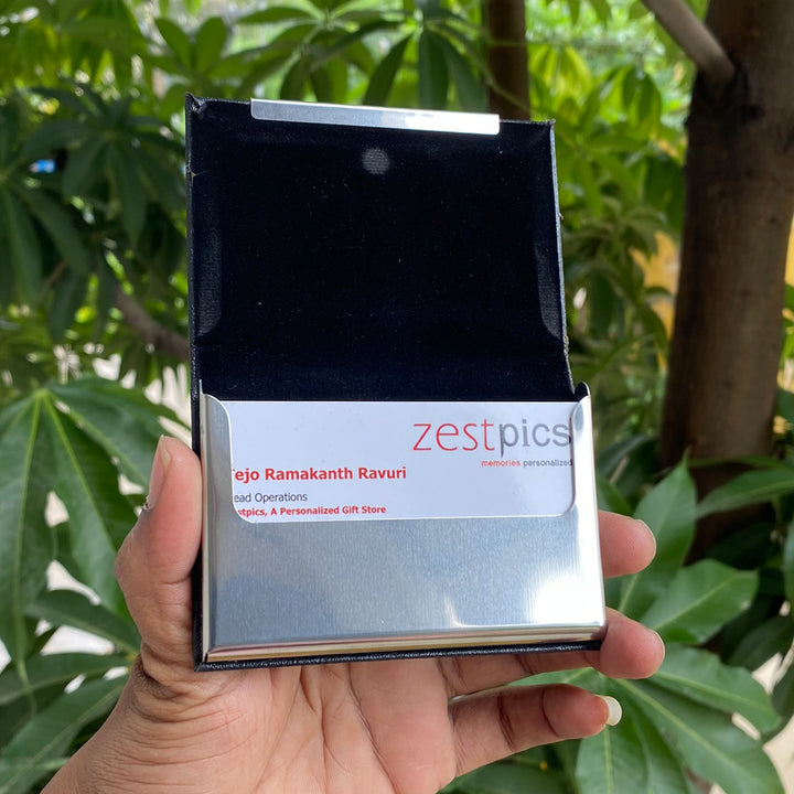 Card Holder - Customized Wallet with Card Holder online at Zestpics