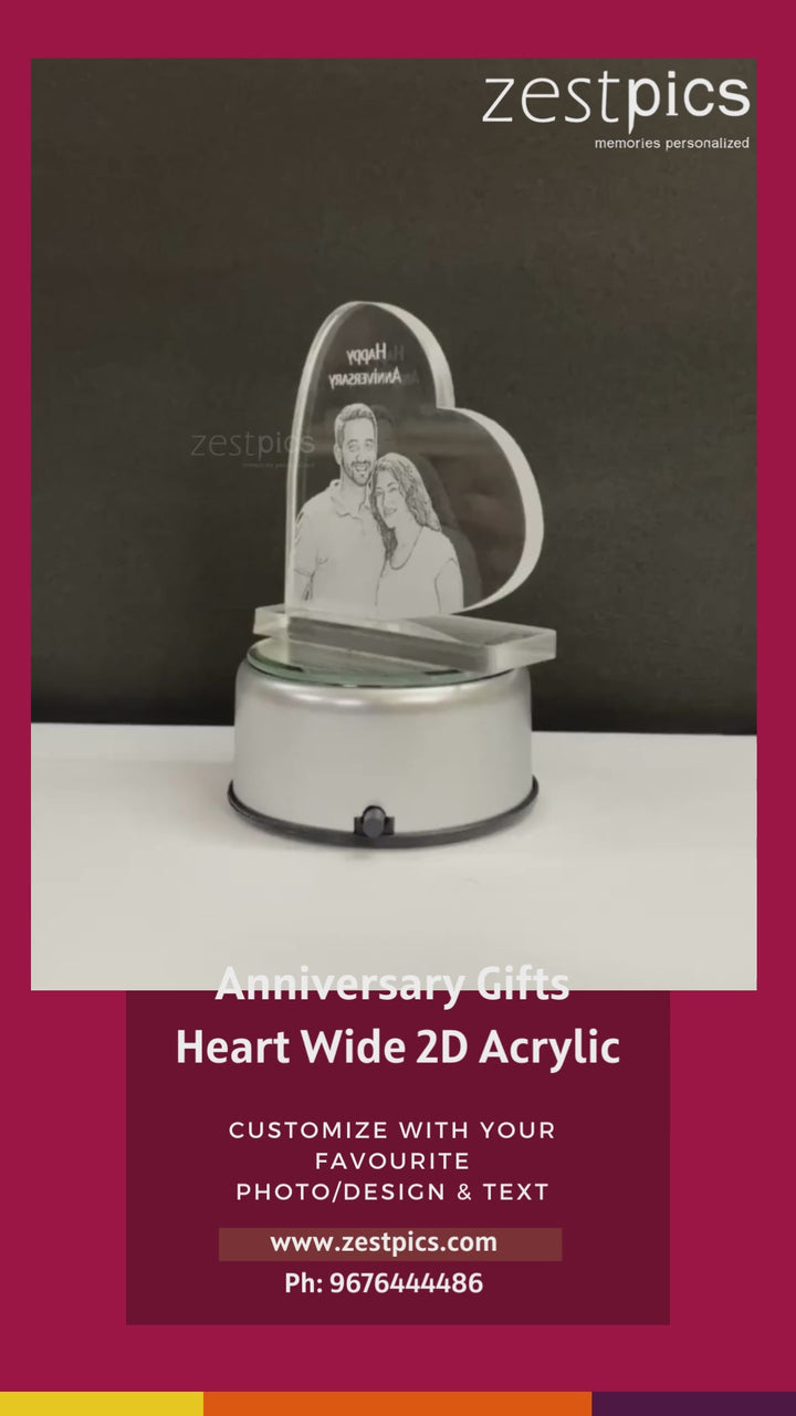 Anniversary Gifts for Couples, Husband, Wife, Anniversary Gifts for Parents | Zestpics