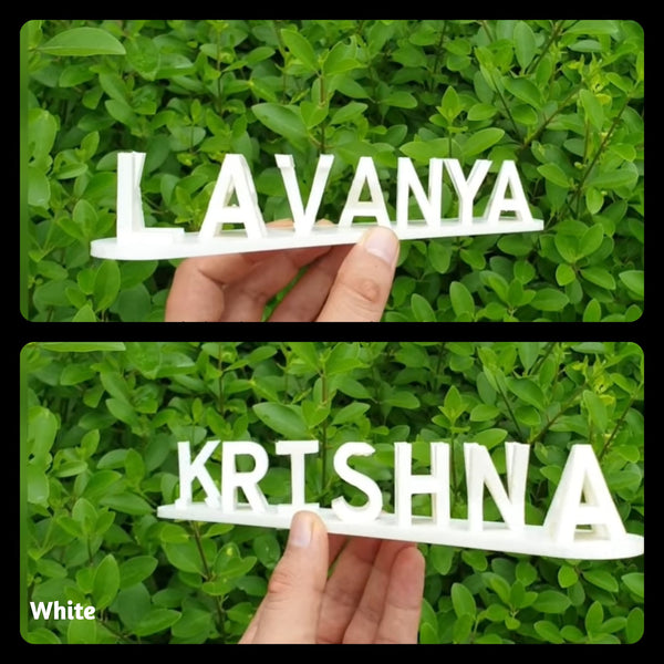 Flip Name - White