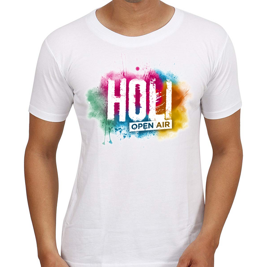 Holi T Shirt Designs - Buy Holi T Shirts online in India at Zestpics