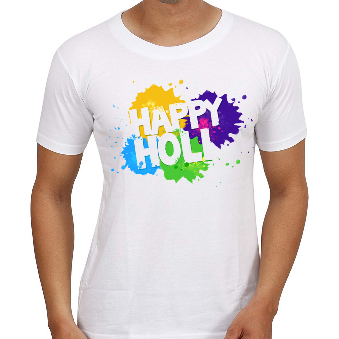 T Shirts Holi Festival - Buy Holi T Shirts online in India at Zestpics